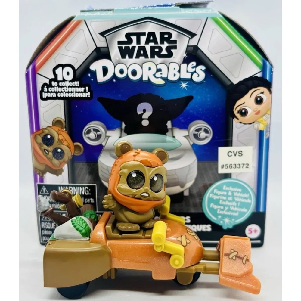 Star Wars Disney Doorables WICKET EWOK Galactic Cruisers NEW FACTORY SEALED BOX